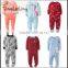 2015 New Fashion Wholesale baby cotton kniting jumpsuits footed pajamas kids clothing