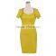 custom women fashion summer short sleeve casual dress; latest ladies summer dress