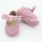 2017 Fashion pink color Shoes Soft Leather Baby Shoes Girls