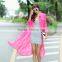 MOQ 1pc free size good quality with cheap price solid long sleeve women t shirt wholesale china,t shirt cardigan