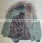 Myfur MA1 Bomber Jacket Classic Aviator Military Style Flight Jacket with Detachable Fur Collar