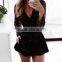 Runwaylover 5121 Europea Hot Sale Sexy Ladies Hot Sale Deep V-neck Sequine Playsuit
