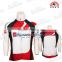 Stylish custom cycing wear polyester sublimation cycling jersey for youngth