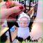cute sleeping plush toy silica gel face doll Bag Pendant key chain keychain