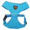 Color Frilly Dog Vests Belt Harness Pet harness with dot pattern