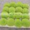 Top grade big rabbit fur ball wholesale genuine rabbit fur puff accessory