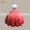 OEM Plus Size Sleeveless Crystal Beaded Organza Made In China Quinceanera Dresses Ball Gown