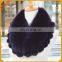 Wholesale Fur Collar Wave Coat Accessory Real Fur Trim