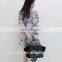 Wholesale short sleeve ladies daily beautiful dress