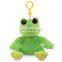 Cheap Mini 10CM Plush Frog Keychain Custom Cute Stuffed Animal Soft Green Frog Plush Toy