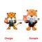Hot Selling Custom Soft Kids Doll Plush and Stuffed Animal Toys