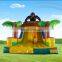 Single Lane Hot Sale Jungle Gorilla Inflatable Slide