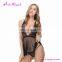 Fast Shipping Girls Black Slips Nightdress Mini Babydoll Sexy Lingerie