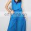 High quality wide wide leg ladies rayon jumper dress design.