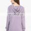 Blank zipper up womens hoodie wholesale
