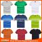 Promotional colorful sportswear custom sports tshirts for events