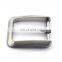 Mass Supply Superior Quality Adjustable Buckle Rectangle Leather Women'S Silver Belt Buckles