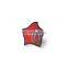 custom cute star shape pocket enamel metal pin badges