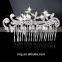 New Fashion Crystal Rhinestone Flower Hair Clip Comb Pin For Women Bridal
