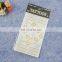 Gold foil temporary tattoo sticker