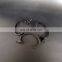 Custom plexiglass acrylic industrial plastic watch display c-ring