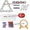 Steel chain,fishing chain,mining chain,round link chain,animal chain,short link chain