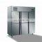 1600L New Style Luxury Type 304 Stainless Steel 6 Door Freezer