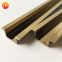 Stainless steel wall decoration Mill Finish metal tile trim for furniture SS 201 304 grade