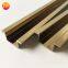 Gold mirror stainless steel decorative furniture metal curved tile trim