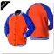 Custom Sublimated Sports Warm-Up Jackets Wholesale,Men Sports Plain Stripe Varsity Track Jackets