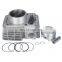 Motor Cylinder Kit 57.3MM MOTOR 150CC 150 / CG150/NXR150CC 2003  12100-KPT-A00 for TITAN