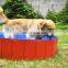 Wholesale and custom pool portable pet dog pool  Foldable Swimming Pool
