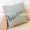 Fancy Hot Pillow Covers Printed Cotton Custom Cushion Cover