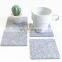 New design set felt coaster with box