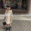 6709 Kids clothing baby girl korean style lapel casual dress girl sweet dress