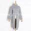TWOTWINSTYLE Knitting Split Women's Sweater Turtleneck Long Sleeve Korean