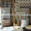 Home floor decor accessories indoor carpet mat hand knotted printed living room rug with tassels