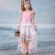 2019 summer girls party dresses kids party wear white lace princess dresses for girls 1 to 6 years