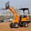 multi function articulated mini wheel loader