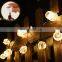 10M 25Bulbs G40 Globe Bulb Led String Light Copper Wire LED String Lights For Wedding Christmas Decoration Party Street Strings
