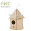 wooden assemble bird house toys