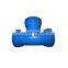 ISO2531/EN545 Ductile iron all socket tee pipe fittings