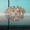 Nordic style living room acrylic chandelier bedroom simple apple shape pendant light
