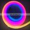 full spectrum RGB led neon ,Pixel ws2811 5050 IP68 silicone led neon tube 12v,24v