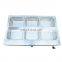 Gastronorm Equipment Wet Well Electric Bain Marie Warming Station / Restaurant Equipment