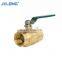 2 Inch Hot Sales Angle Water Ball Valve Brass With Long Handle Threaded Brass Ball Valve