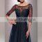 Beautiful Mother of the Bride Dress with Beading and Appliques High Quality Elegant Half Sleeve Mother of the Bride Dress