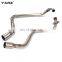 High quality full motorcycle exhaust system for NINJA 250 300 modified exhaust pipe