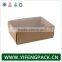 printed packaging cardboard boxes/custom printed shipping boxes/waxed corrugated cardboard boxes