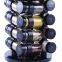 16 Jars Spice Rack Set with Rotationg Base Spice Rack Set
